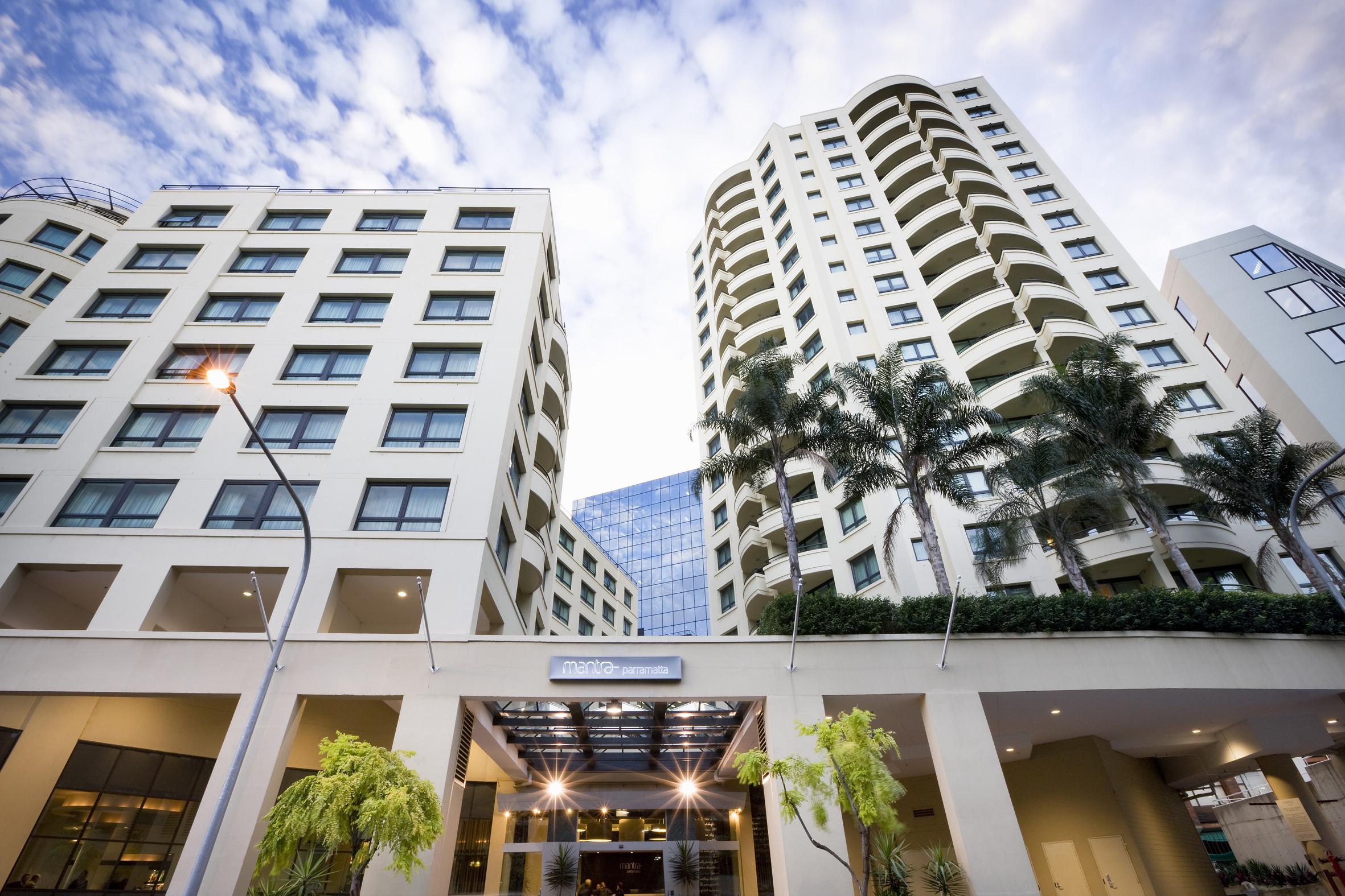 Mantra Parramatta Aparthotel Sydney Exterior foto